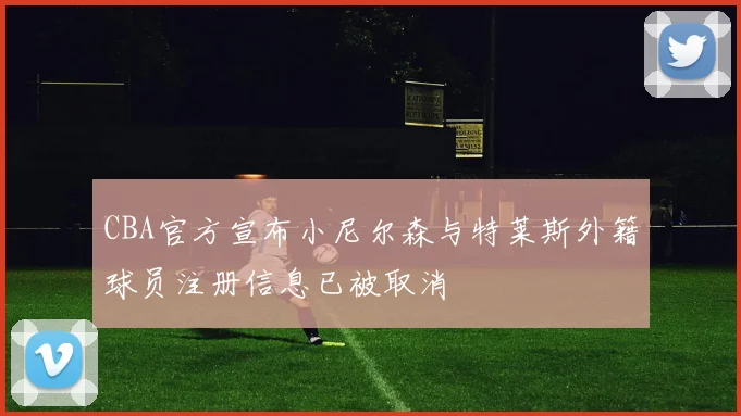 CBA官方宣布小尼尔森与特莱斯外籍球员注册信息已被取消